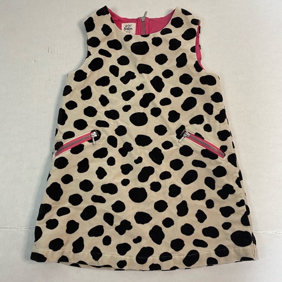 Mini Boden Other - Mini Boden cow print dress size 3-4years